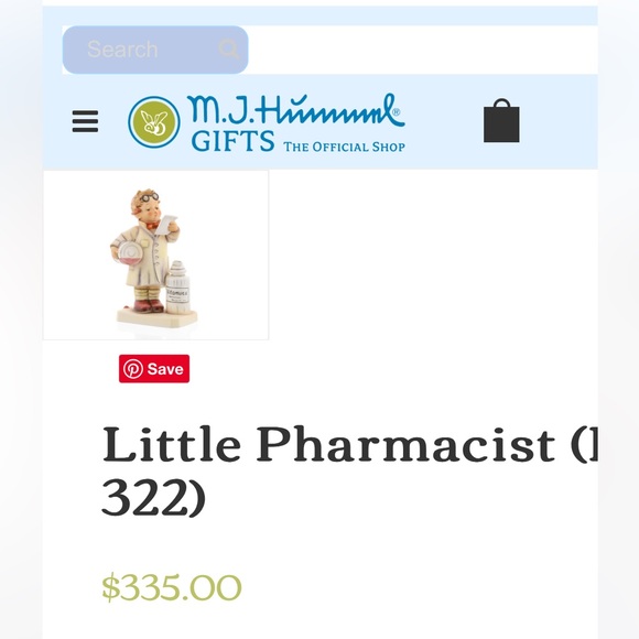 Little Pharmacist Hummel 1955 - Picture 6 of 6